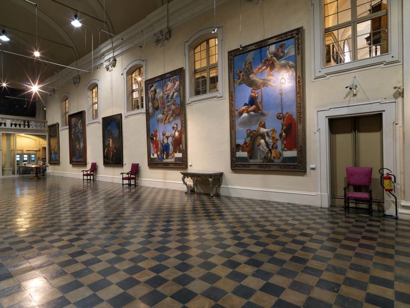 Palazzo del Merenda, Pinacoteca, Salone II (foto G. Sabatini, Forlì)